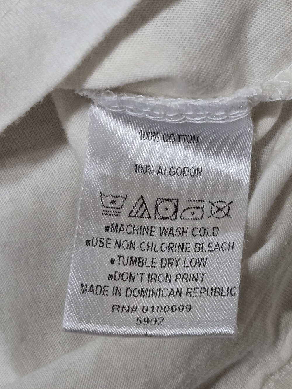 '75 White Graphic Ringer Tee - Picture 4 of 9